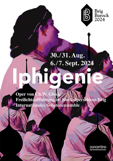 Plakat Iphigénie en Aulide 2024